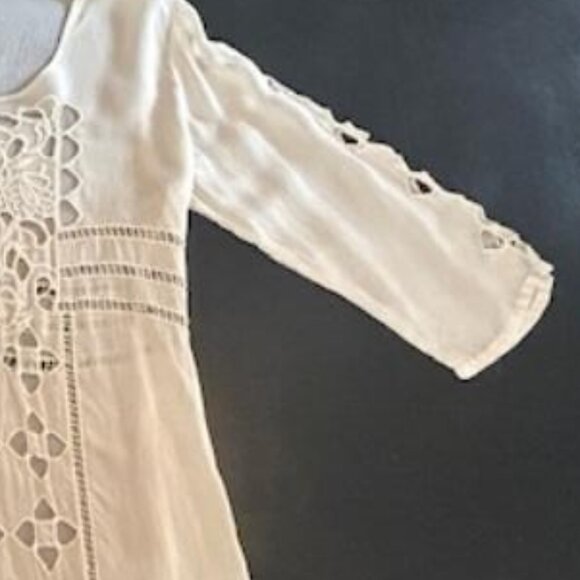 Off-white Johnny Was dress - Picture 7 of 8